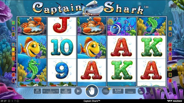   Captain Shark  Flagman asino       -